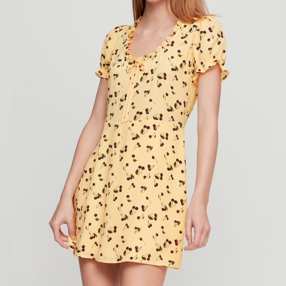 Aritzia Sunday Best Cher Cherry Dress